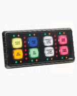 Ionnic 1200-08-00-CL1 ES-Key 1-Touch Switch Panel - 8 Switches