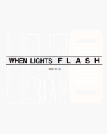 Ionnic 882-913 Bus Warning Light Kit Decal - "WHEN LIGHTS FLASH" - NSW