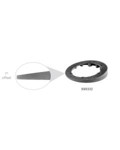 IONNIC 999332 Rubber Mounting Gasket 7 degrees offset